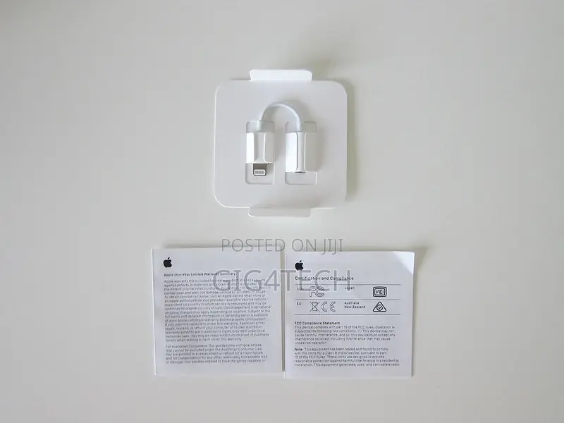 Original Lightning to Headphone Jack Adapter for iPhone