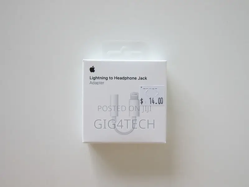 Original Lightning to Headphone Jack Adapter for iPhone