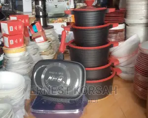 BMN High Quality 7 Non Stick Cookware With Grill Pan
