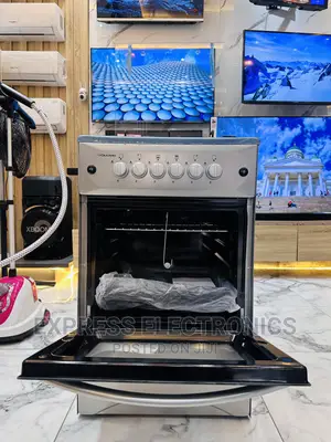 Inbuilt Lamp Led Ignition 4burner 50/50 Gascooker Oven Grill