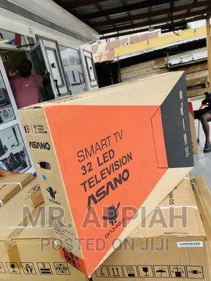 Quality Asano 32 Inch Smart Digital Satelite LED Tv(Black).