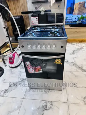 Dual Fuel Free Standing Gas Cooker Oven 4burner Ignition