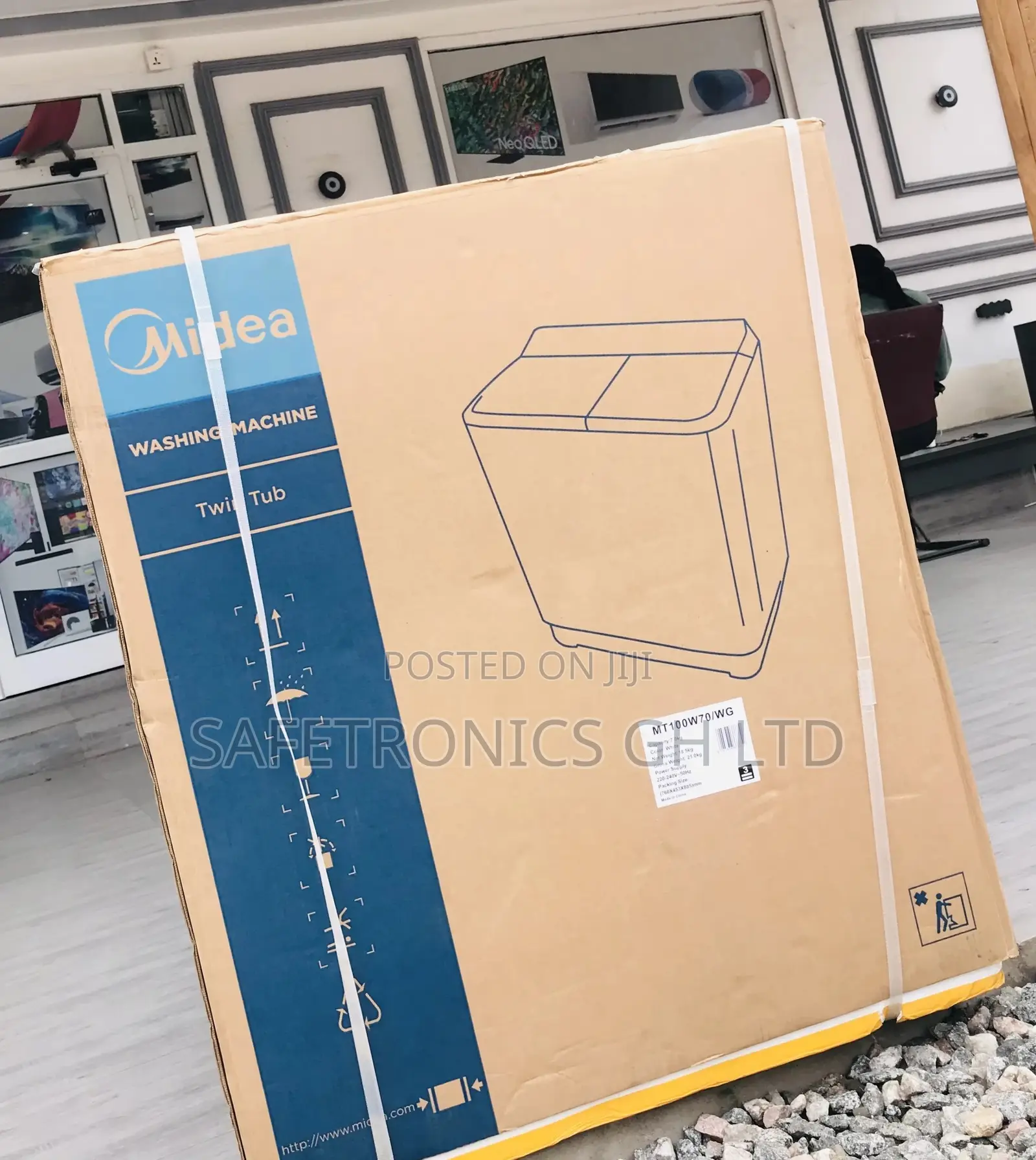 12kg Durable Washingmachine Topload Semiautomatic Midea