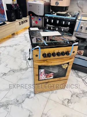 Enjoy Rotisserie Grill Gas Cooker 4burner Light Wooden