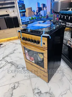 Amazing  Deal on Light Wooden 4burner Gas Cooker Oven