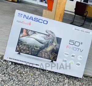 High Efficient Nasco 50 Inch Full HD LED Tv(Black) 