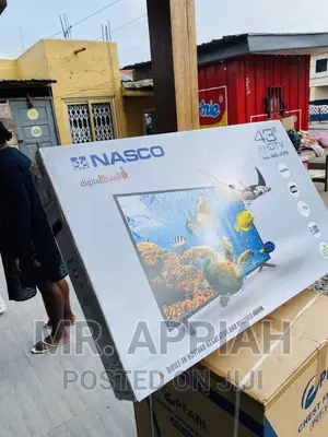 New Nasco 43 Inch Uhd Smart Tv(Black)