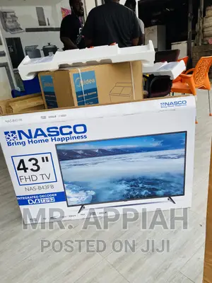 New Nasco 43 Inch Digital Satelite LED Tv(Black) 