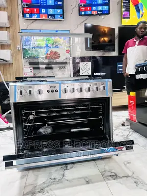 Unique Design Sliver Auto Ignition 4+2 Cooker Oven Grill