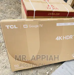 Fresh in Box  TCL 50P735 50 Inch HDR Google Tv(Black) 