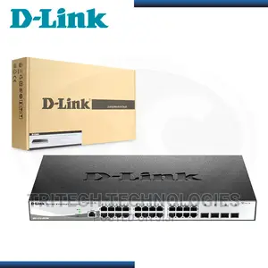 D-Link 28-Port Gigabit Smart Managed Switch DGS-1210-28P