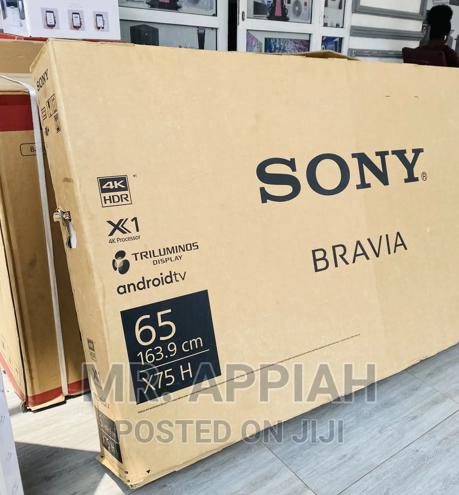 Sealed in Box  Sony 65X7500H 65 Inch Android Tv(Black 