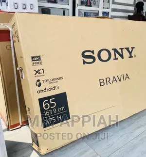 Sealed in Box  Sony 65X7500H 65 Inch Android Tv(Black 