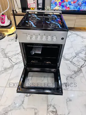 Free Standing Gas Cooker Oven 4burner Stove Sliced