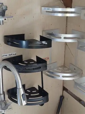 Wall Mounted Double Straight or Corner Shelf