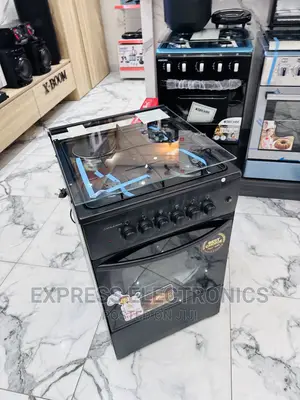 Cool Yourself With 3+1 Cooker Oven Black Gas Electric