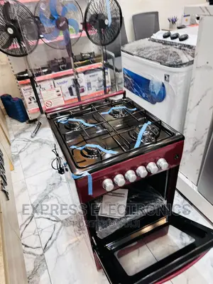 Cool  Yourself With Red Gas Cooker Oven Volcano 50/50 4b