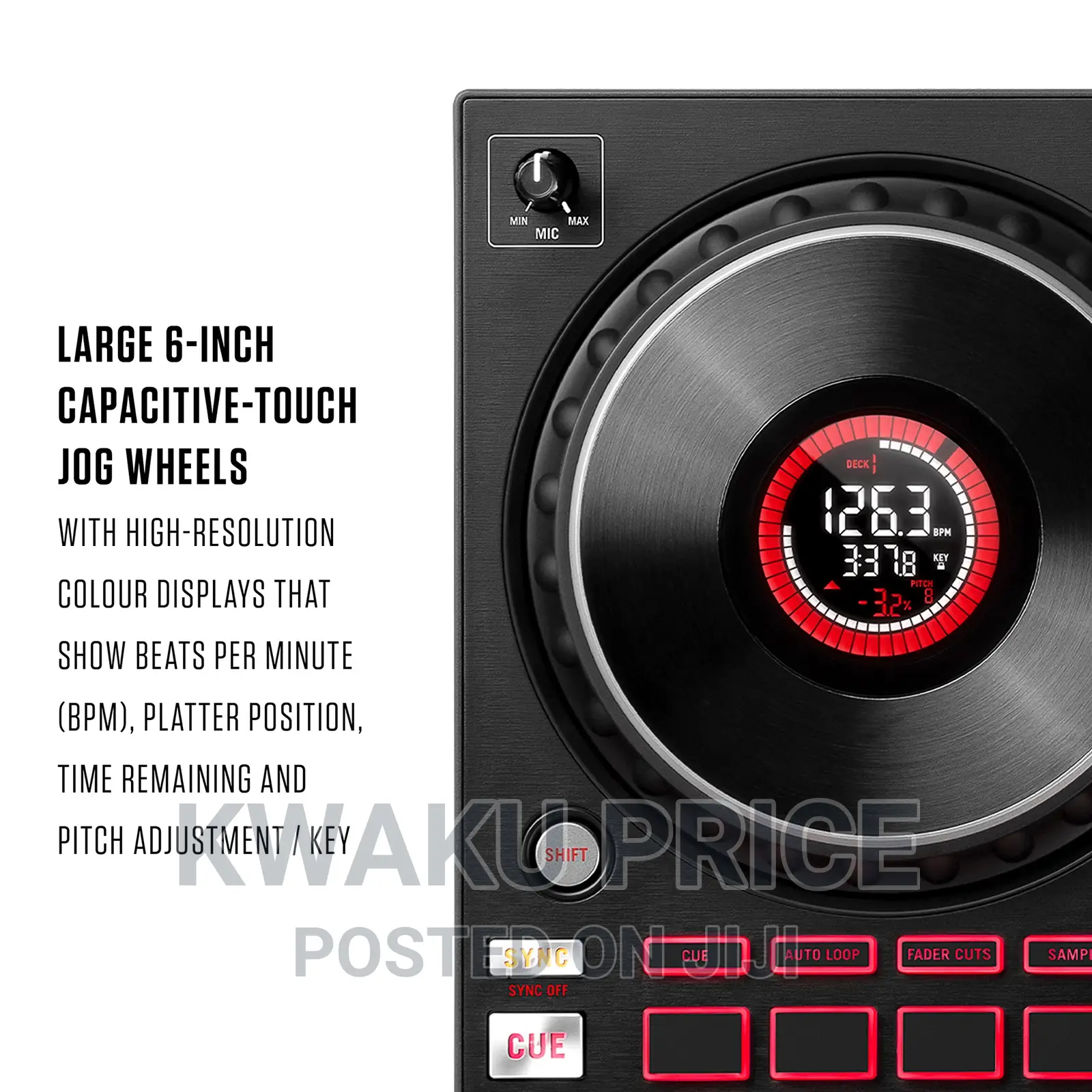 Numark Mixtrack Platinum Fx