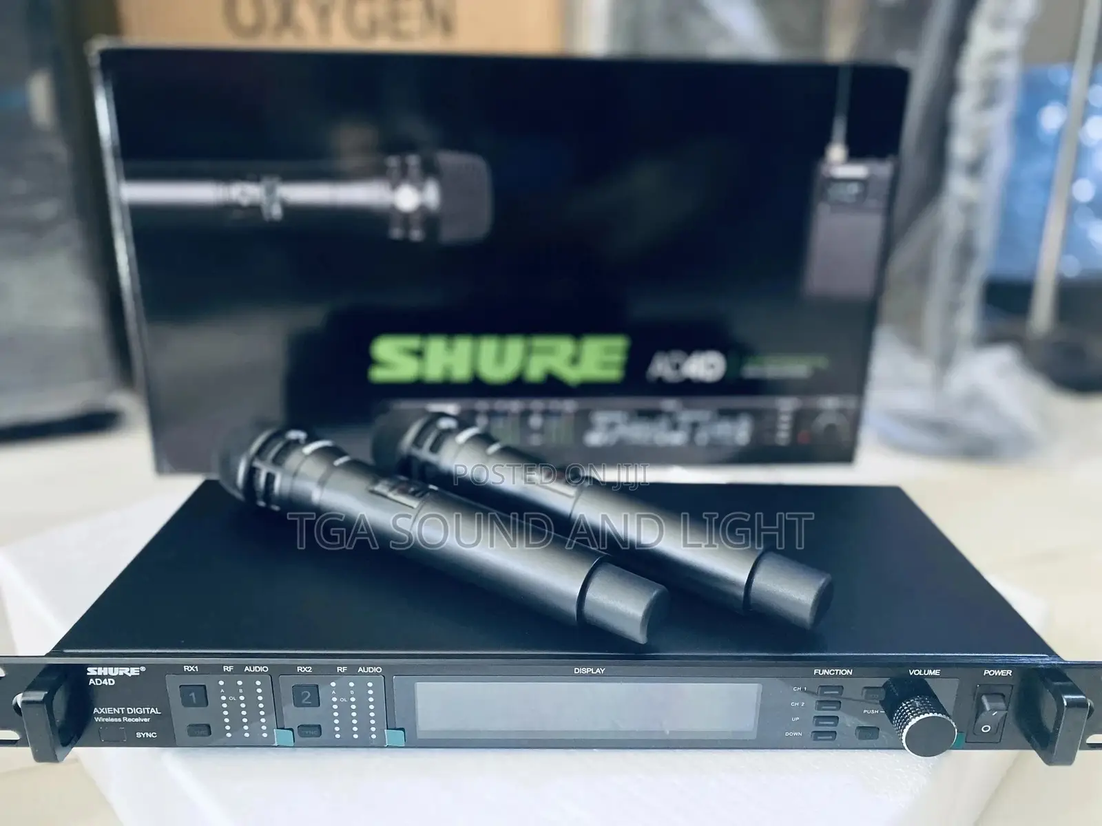 Shure Ad4d Wireless Handheld Microphone