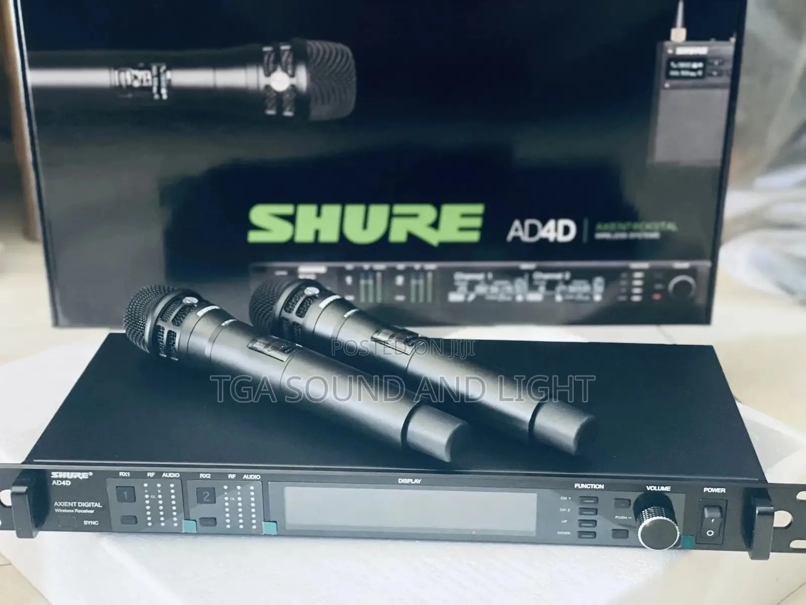 Shure Ad4d Wireless Handheld Microphone