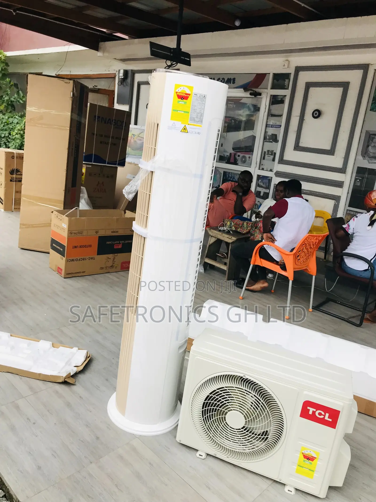  TCL 2.5hp Standing Floor Airconditioner Split Gas