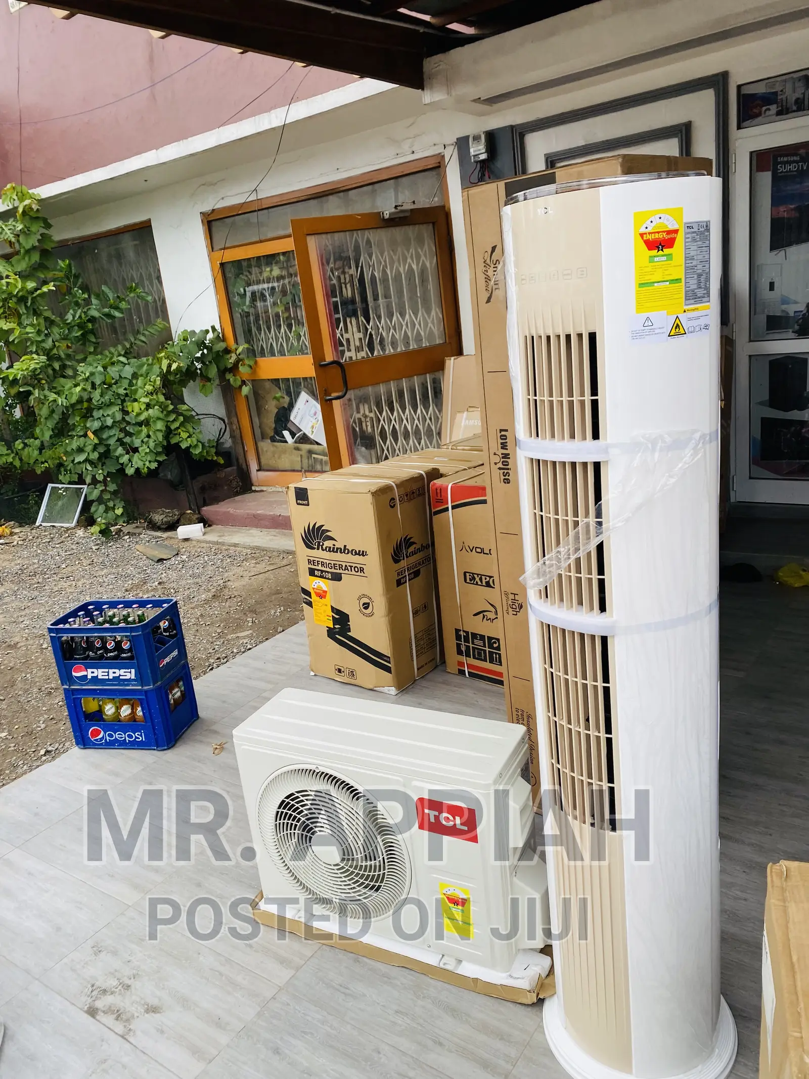 Grab TCL Floor Standing Air Conditioner(White)R410 Gas 