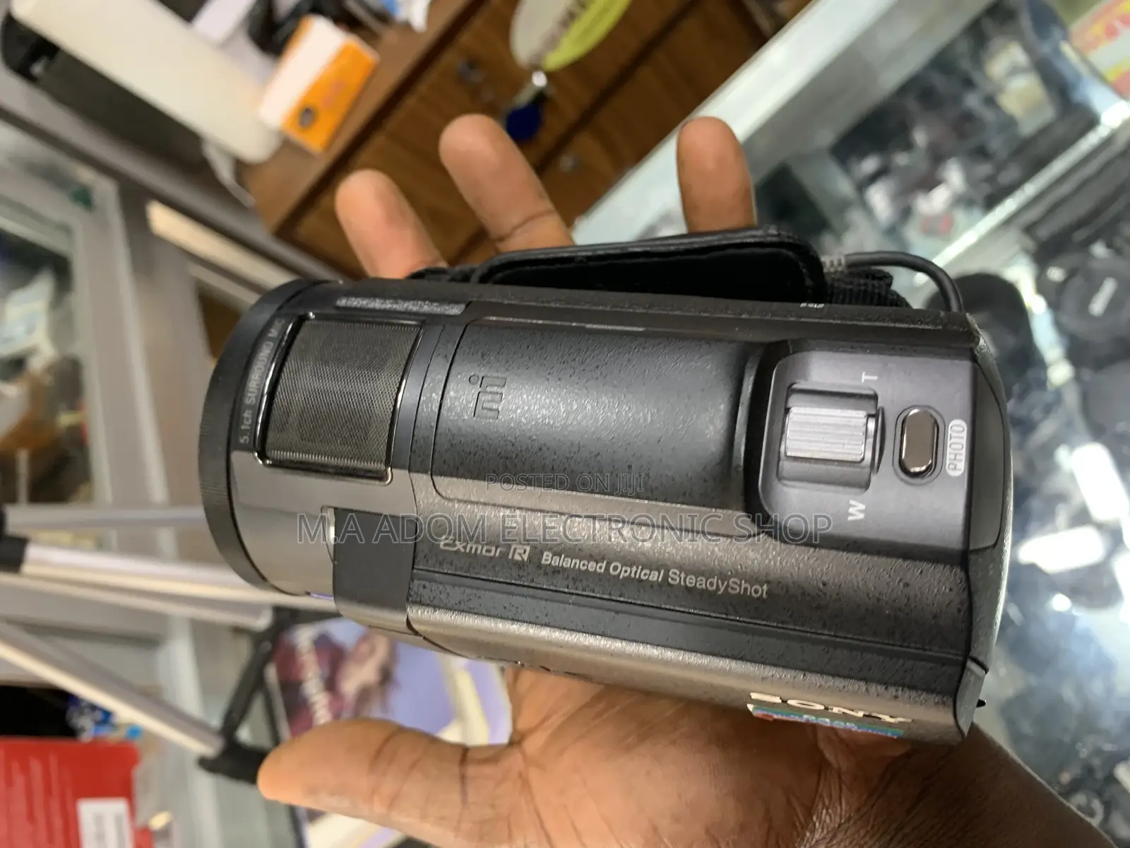 Sony AX30 UHD Camcorder With Wi-Fi