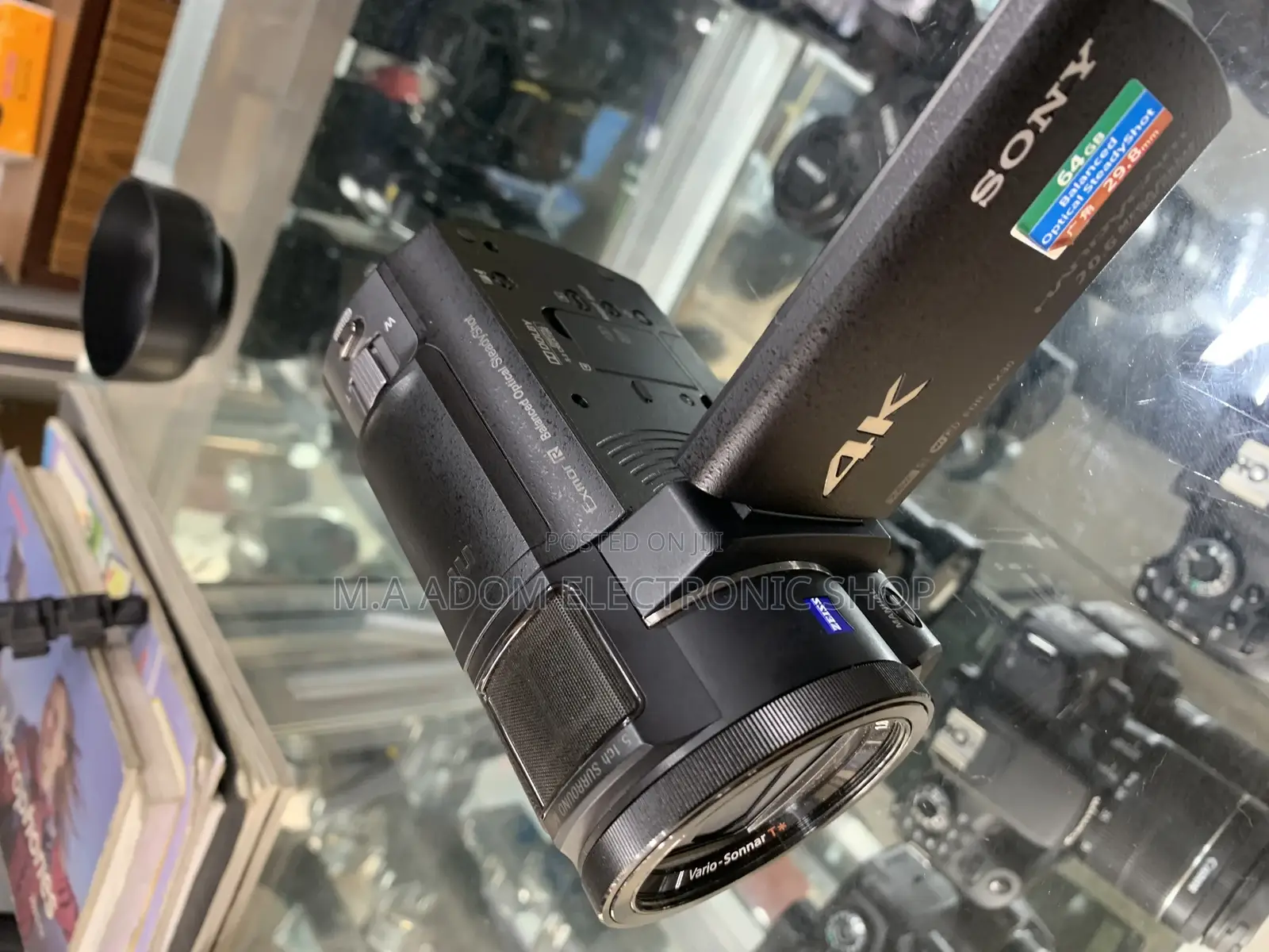 Sony AX30 UHD Camcorder With Wi-Fi