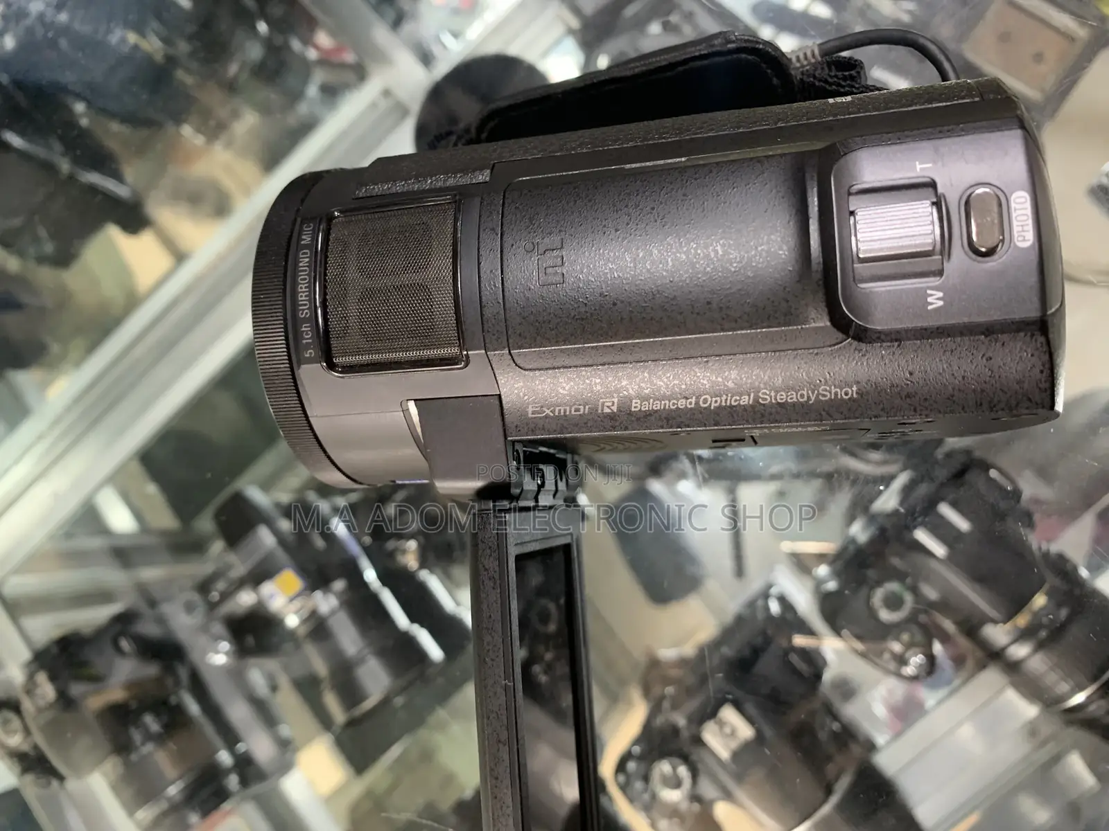 Sony AX30 UHD Camcorder With Wi-Fi
