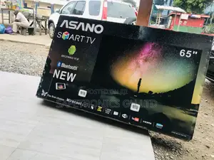 Reliable Clear Glossy Asano 65 Inches LED Smart UHD Tv
