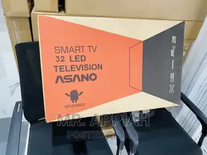 Sealed in Box Asano 32 Inch Smart Digital Satelite Tv.
