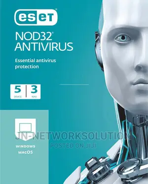 ESET NOD32 Antivirus 5 Devices 3 Year Windows/Mac/Android/Io