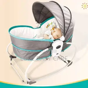 5 In 1 Multi-functional Baby Crib Cradle Portable Baby Bed