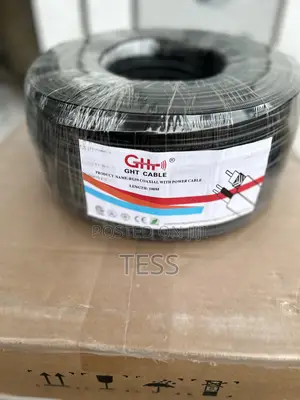 100m Coaxial Cable With Power Rg59