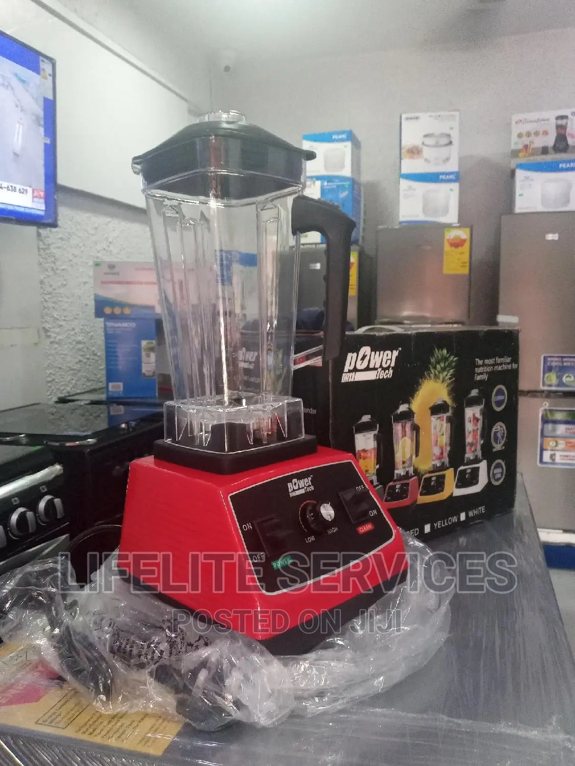 Power Tech Commercial Blender 2200watt