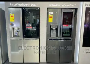 LG 674 Litres Instaview Side by Side Refrigerator