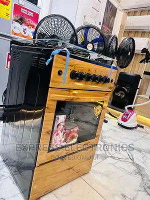 Lovely  Freestanding Light Wooden Gas Cooker Oven 4burner