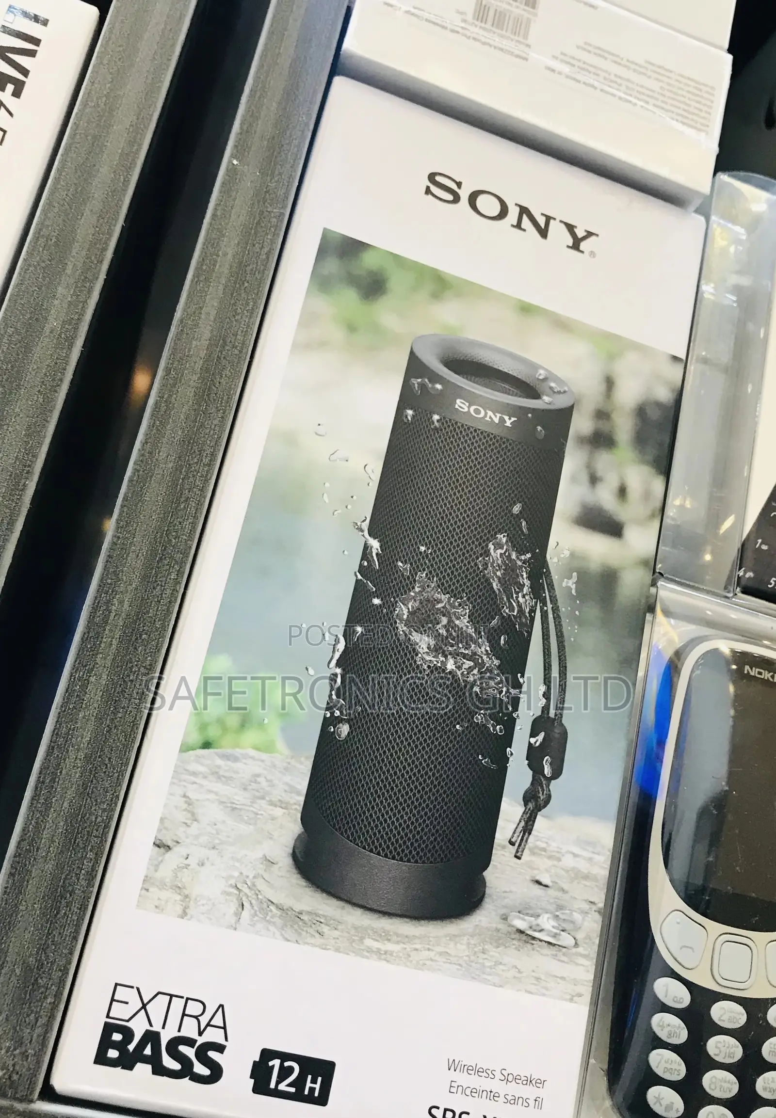 Perfect Design Sony SRS-Xb33 Bluetooth Wireless Speaker 