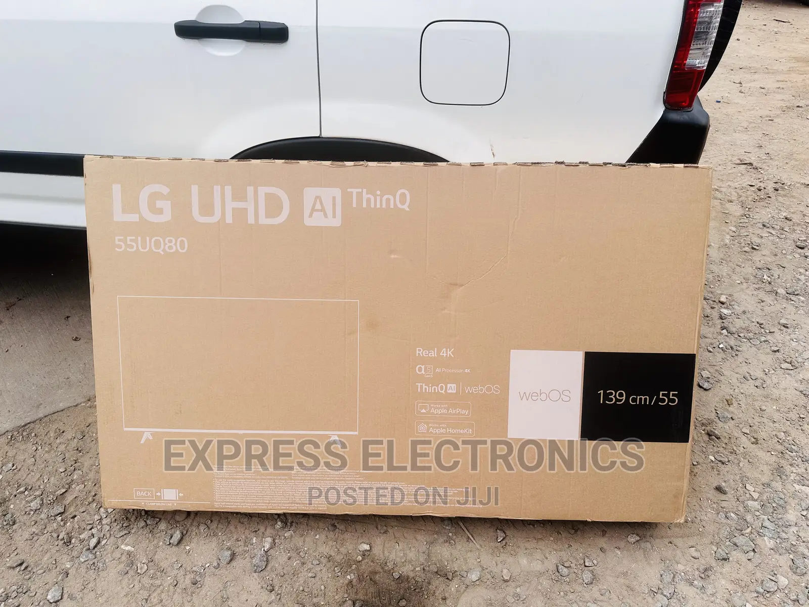 Experience the Real 55UQ75003 LG UHD Smart Tv