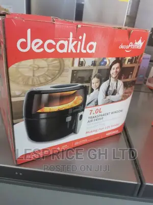 Decakila 7.0L Air Fryer-Overheat Protection