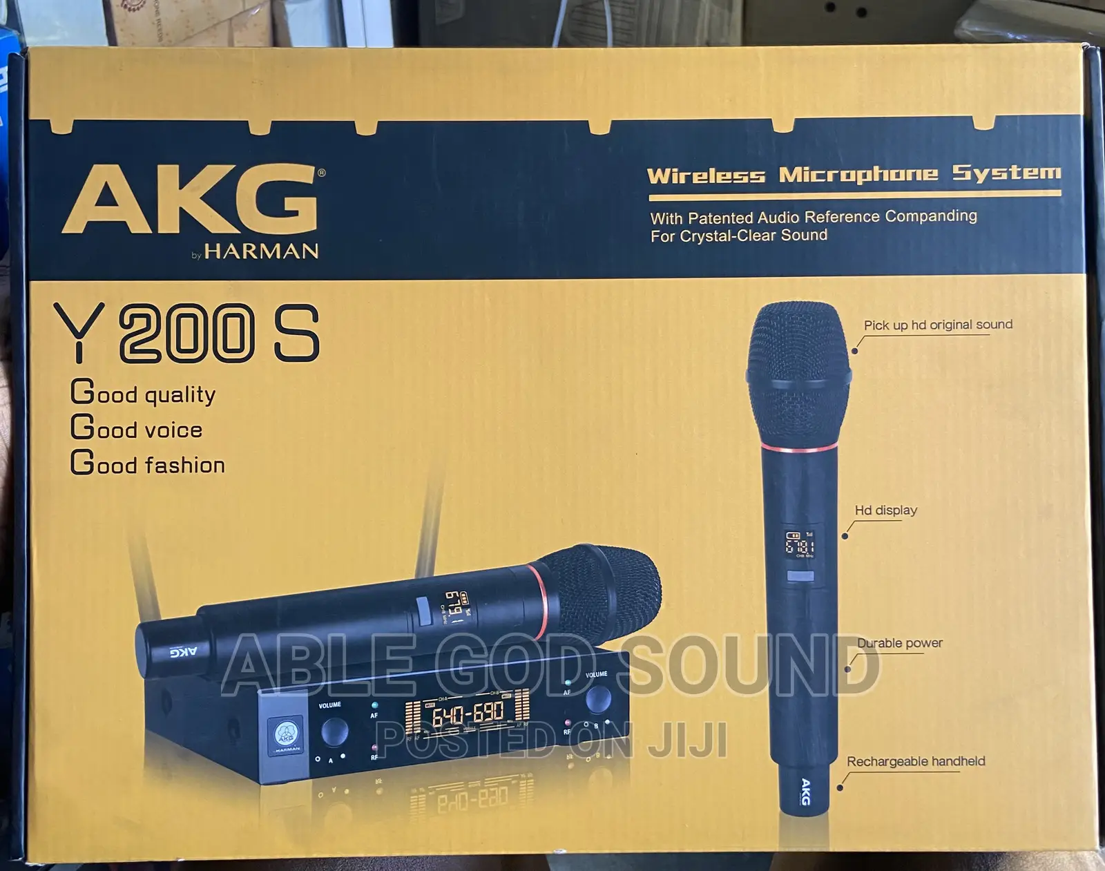 AKG Y200S Rechargeable Wireless Microphone