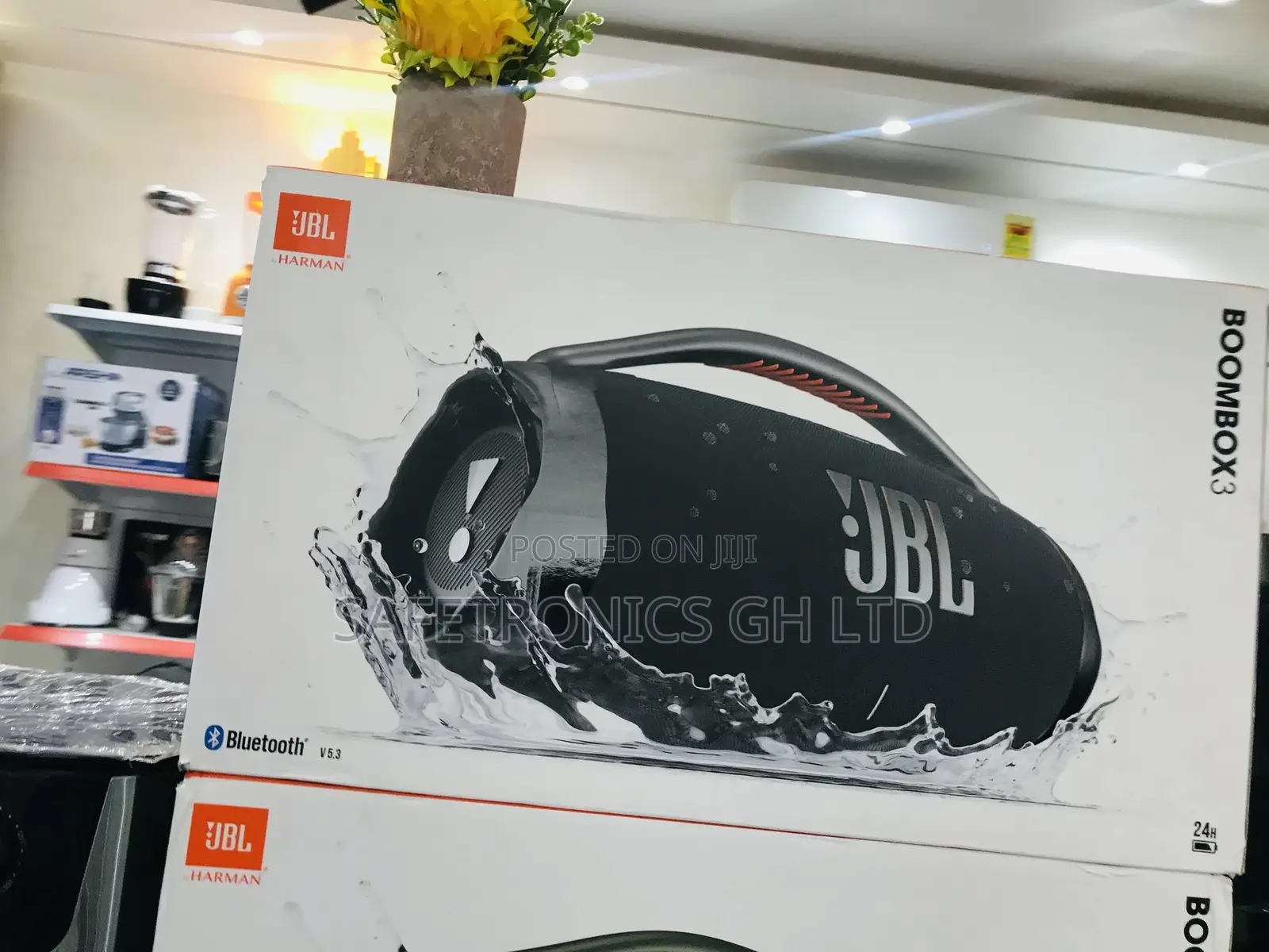 Clear Bluetooth Speaker Wireless JBL Boombox3
