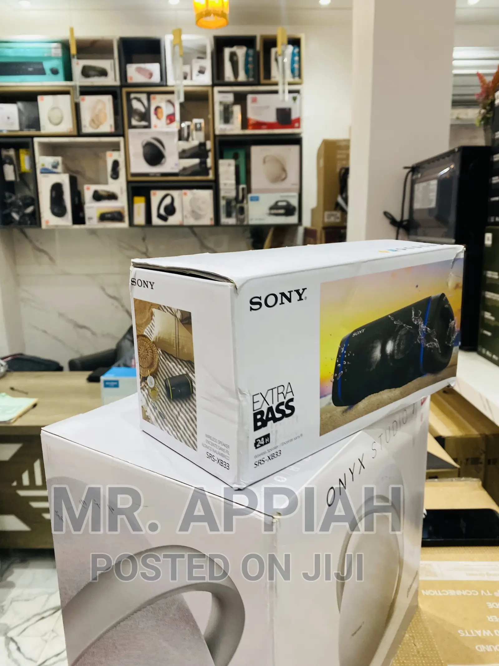 Brand  New Sony SRS-Xb33 Bluetooth Chargeable Speaker,Black