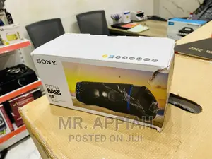 Durable Sony SRS-Xb33 Bluetooth Chargeable Speaker(Black)