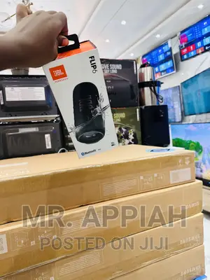 Waterproof JBL Flip 6 Bluetooth Chargeable Speaker.