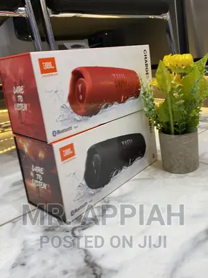 Fine JBL Chargeable Bluetooth Speaker(Black)Charge 5.