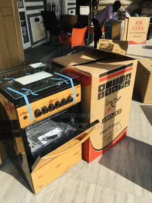  Oven With Grill 4 Gas Cooker Light Wooden Burner