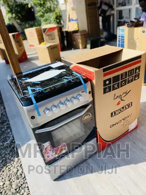 Lovely Ferre 4 Gas Cooker With Oven and Grill(Black)