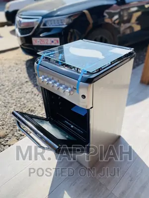 Anti-Rust Ferre 50x55 Oven and Grill 4 Gas Cooker(Gray).