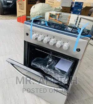 Quality Volcano 4 Gas Cooker With Grill and Oven(Ionx Gray)